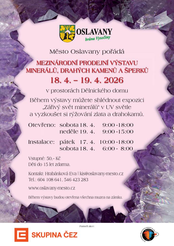 Oslavany - minerály 