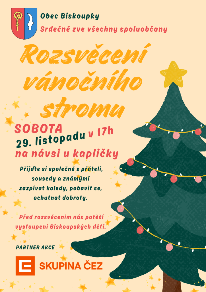 Rozsvěcení vánočního stromu 