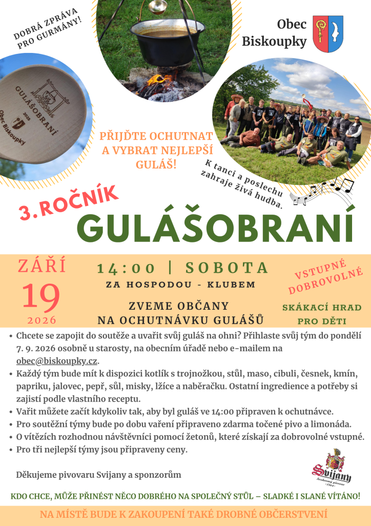 Gulašobraní 2026