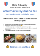Ochutnávka zelí, 11.1.2025 v hospodě/klubu