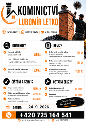 kominictví Letko
