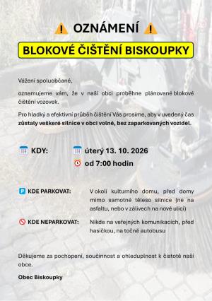 blokové čištění